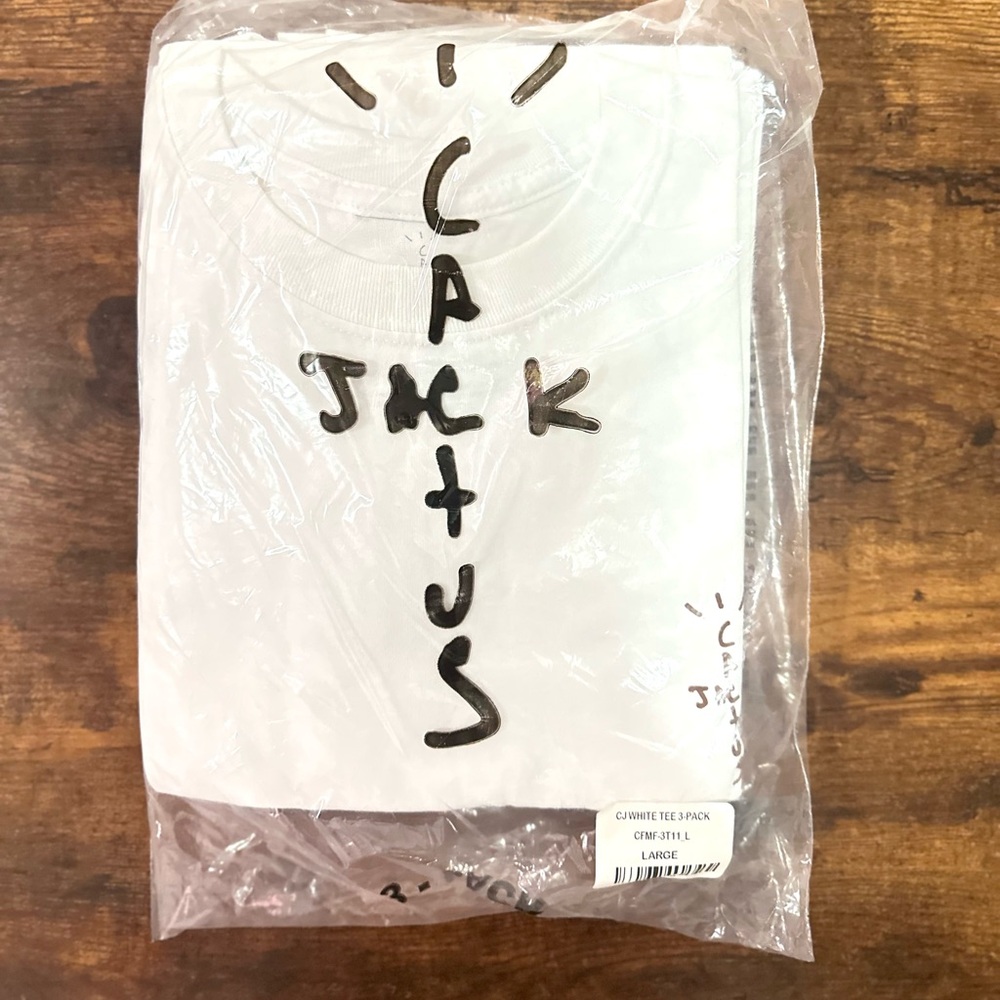 Cactus Jack by Travis Scott White Tee